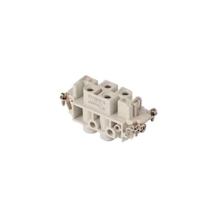 Molex Wire Terminal, 5 AWG, 830 V, Grey 7304.6044.0